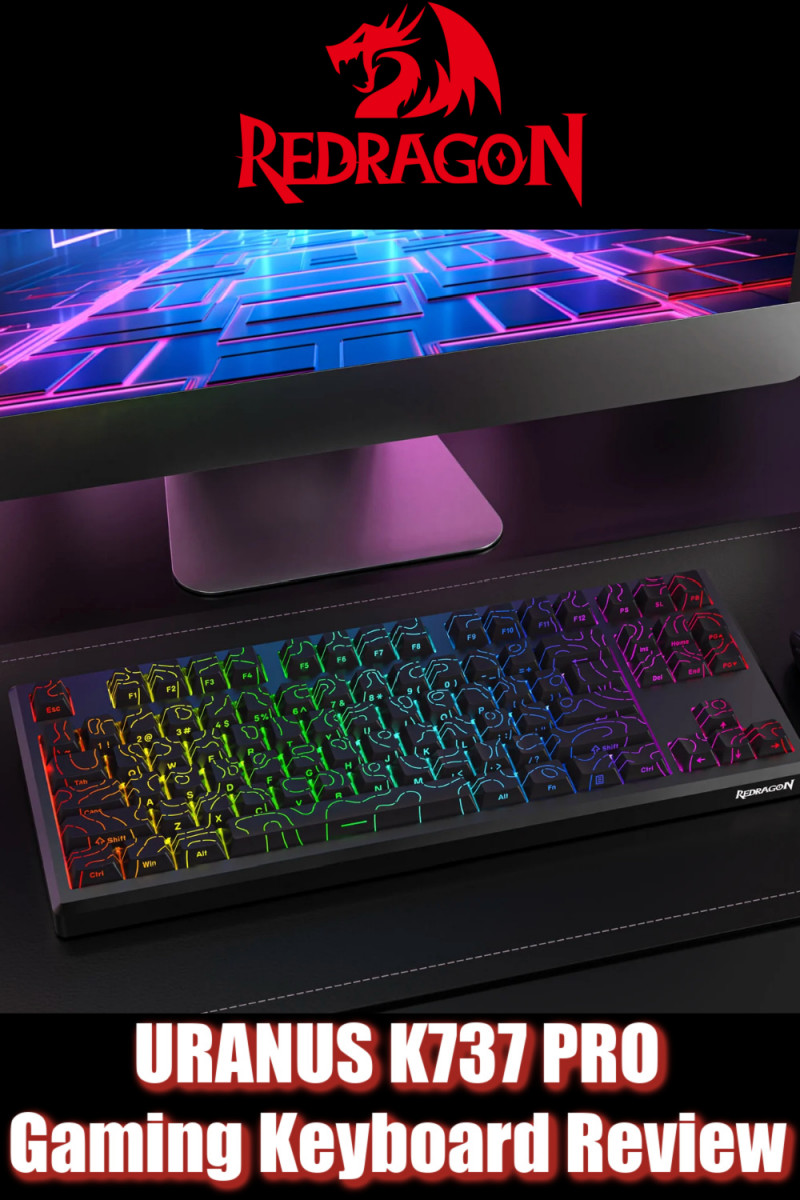 Redragon URANUS K737 PRO Gaming Keyboard Review.
