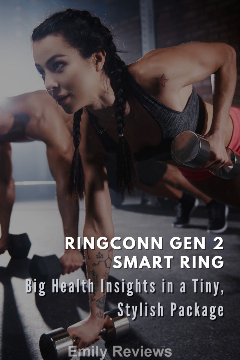 RingConn, Smart Ring, Fitness Tracker, Activity Tracker, Health  Monitor