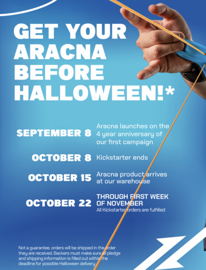 ZIPSTRING: Meet Aracna! (Now available on Kickstarter!) + GIVEAWAY ...