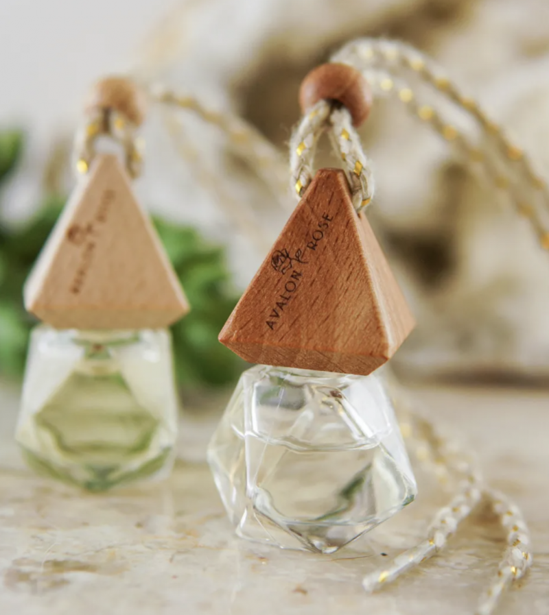 Avalon Rose- Essentials Natural Air Freshener Hanging Essential Oil Diffuser.