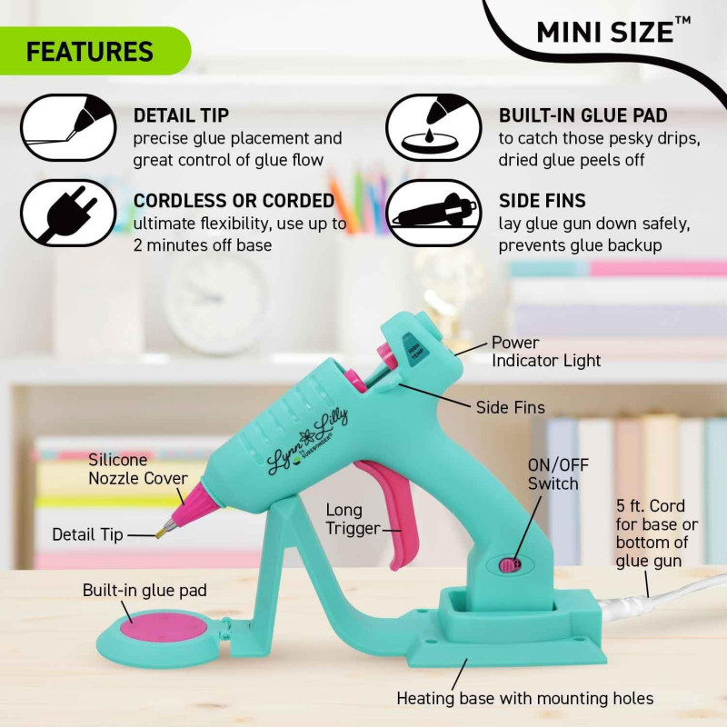 Surebonder Lynn Lilly Edition Mini Glue Gun Kit Giveaway.