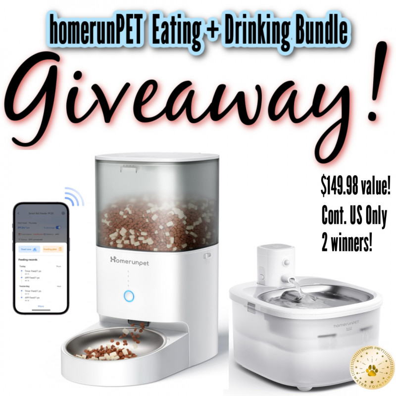 homerunPET Eating & Drinking Bundle Giveaway.