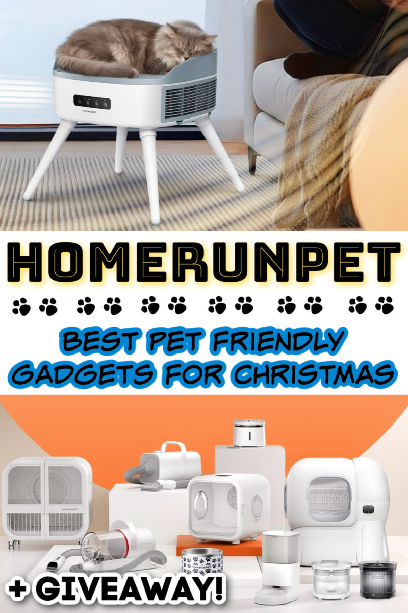 homerunPET: Best Pet Friendly Gadgets For Christmas (+ Giveaway).