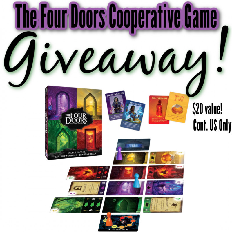 Happy Camper Games Giveaway: The Four Doors.