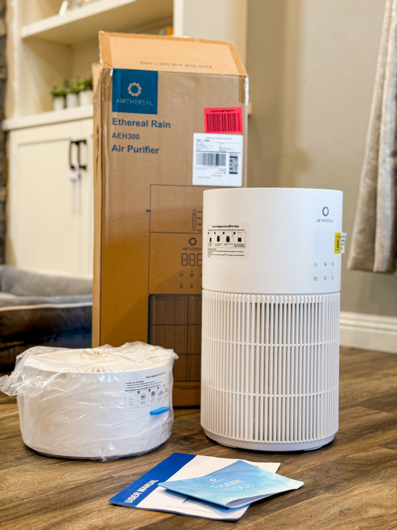 Airthereal: AEH300 Air Purifier & Humidifier Combo Review + Giveaway.