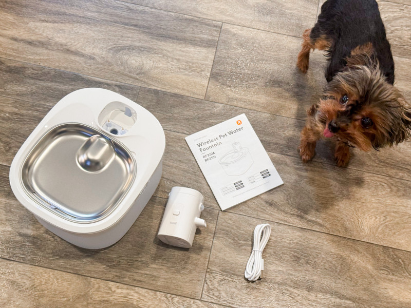 homerunPET Wireless Pet Water Fountain Review.