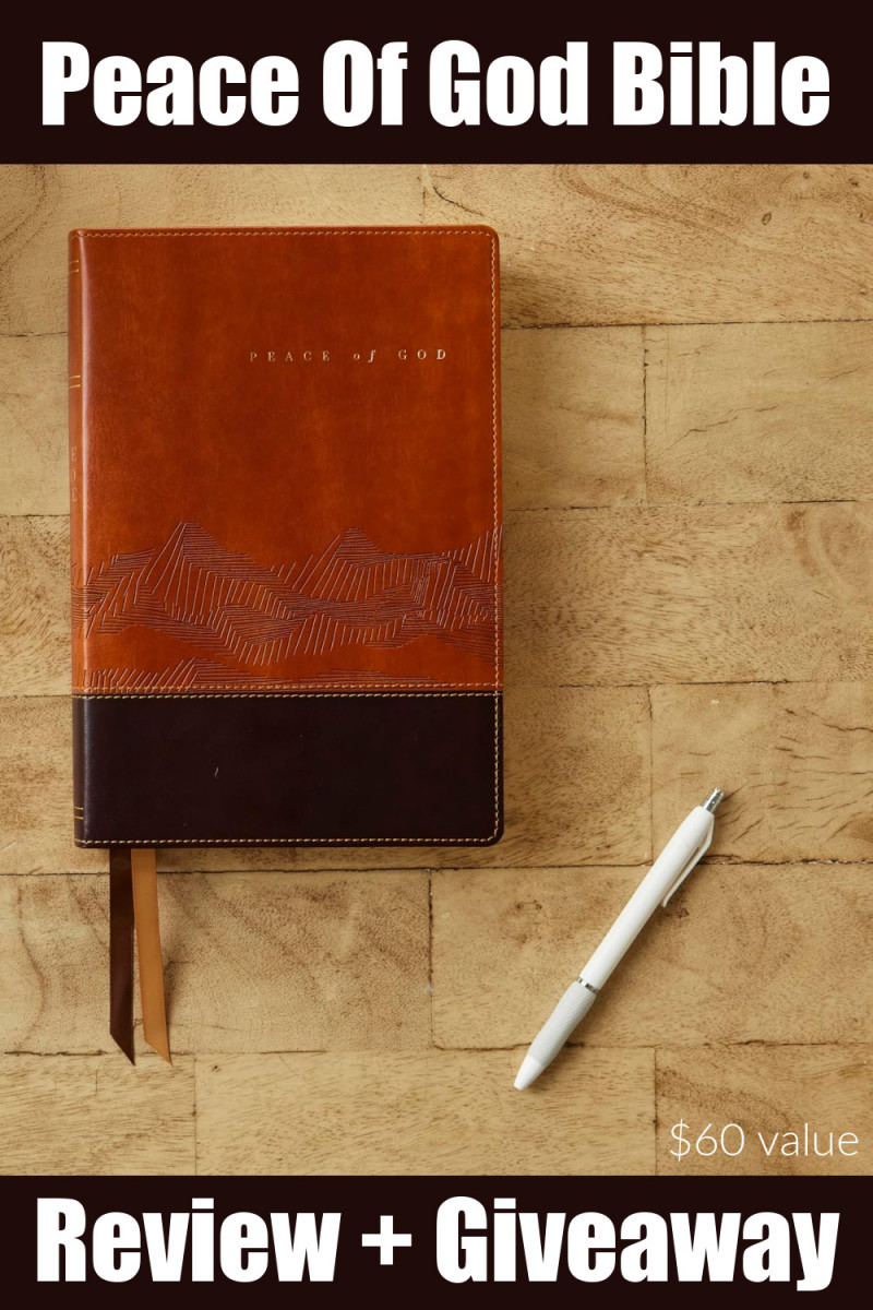 Peace Of God Bible Review + Giveaway.