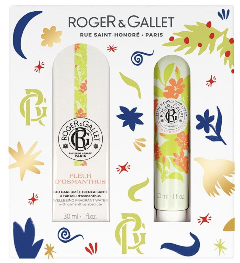 Roger & Gallet Osmanthus Flower Minis Gift Set.