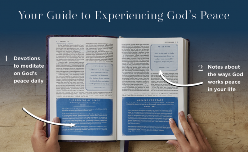 Peace Of God Bible Review + Giveaway.