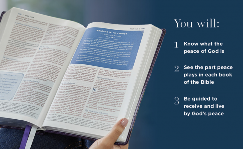 Peace Of God Bible Review + Giveaway.