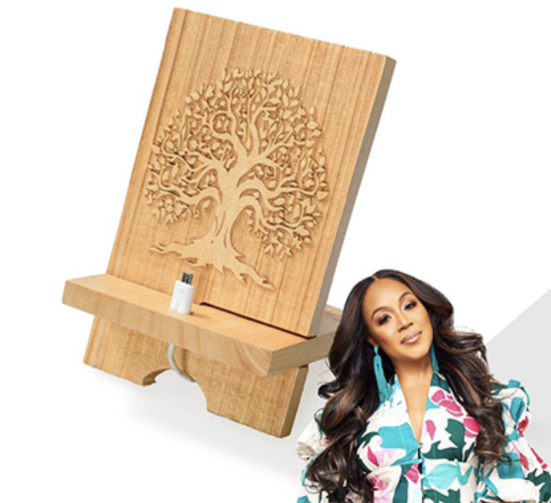 World Vision: “Firmly Rooted” phone stand featured by Erica Campbell.