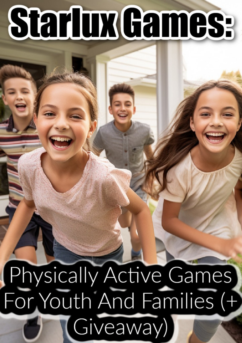 Physically Active Games For Youth And Families (+ Giveaway).