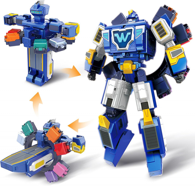 Super Wings Transforming Toys, 10 inch World Aircraft.