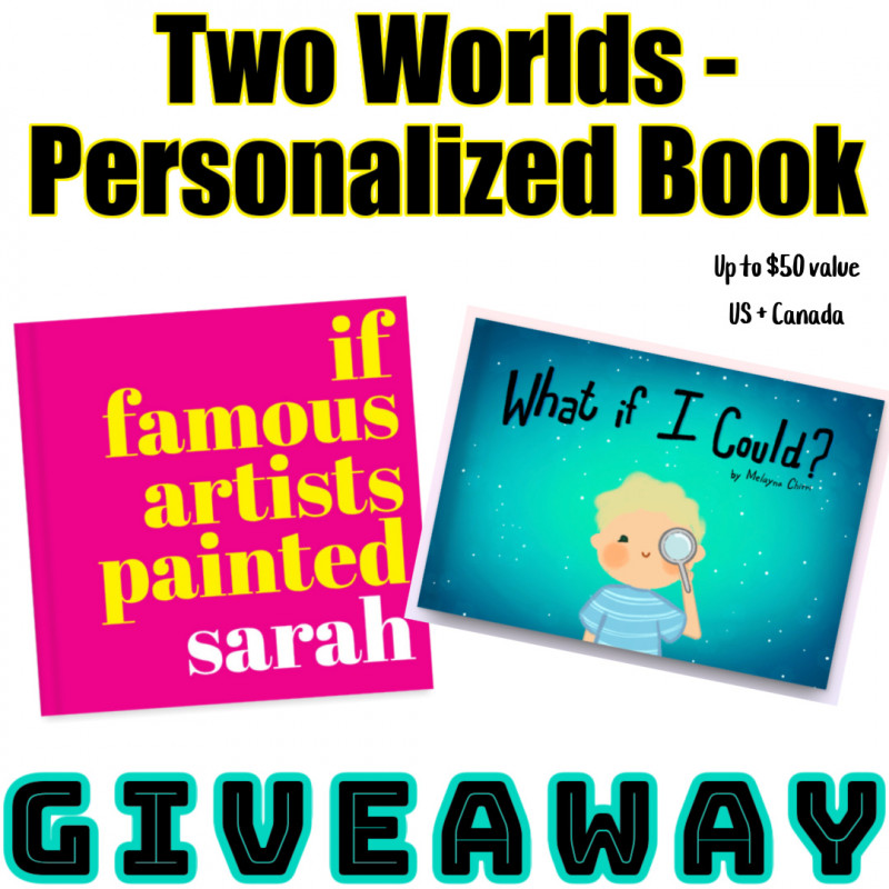Two Worlds - Personalized Book Giveaway.
