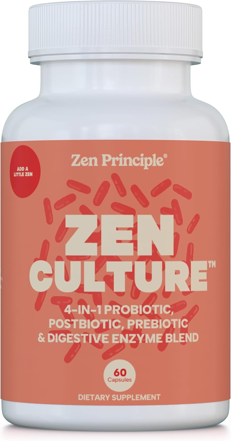Zen Principle Zenculture – 4-in-1 Synbiotic Supplement.