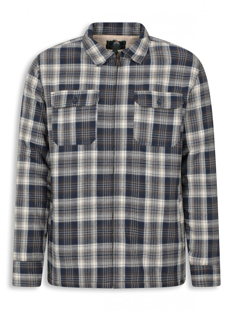 Eastern Mountain Sports flannel fleece shirt