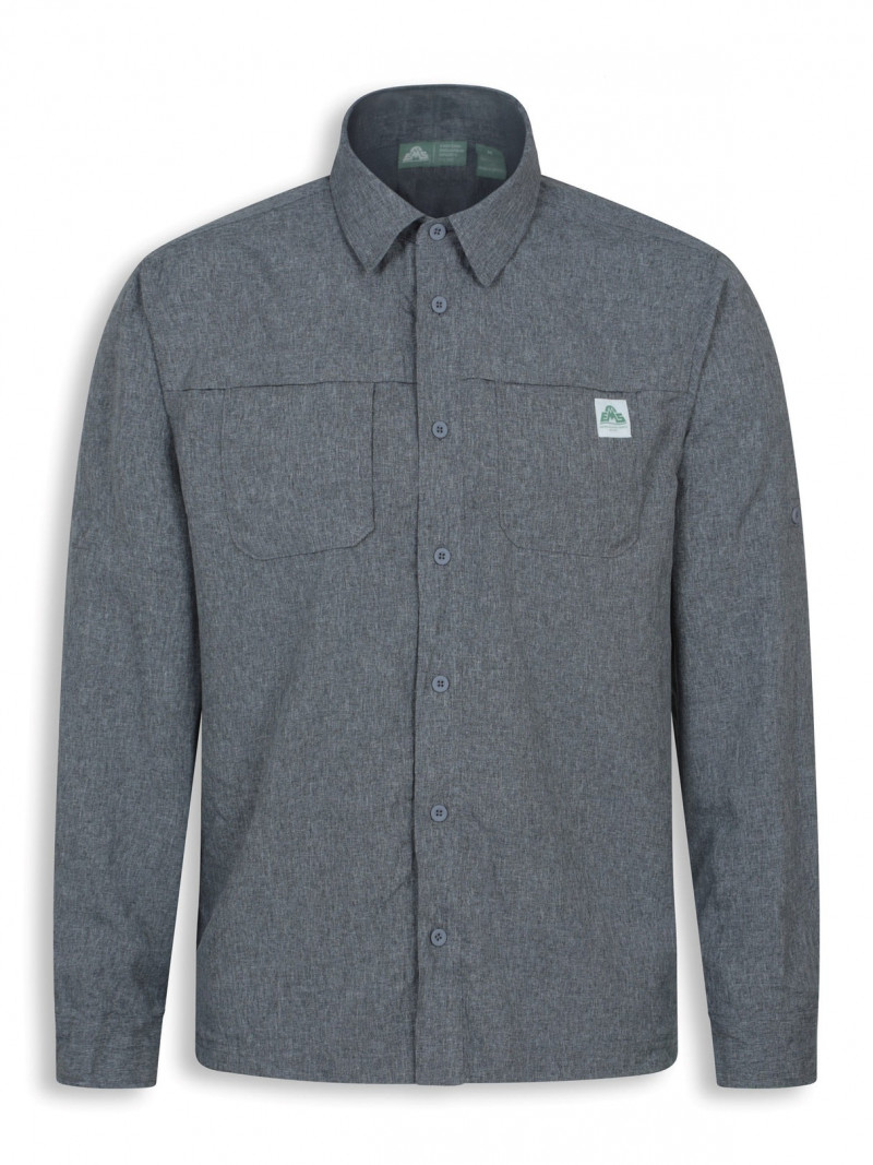 EMS Mens Woven Long Sleeve Shirt