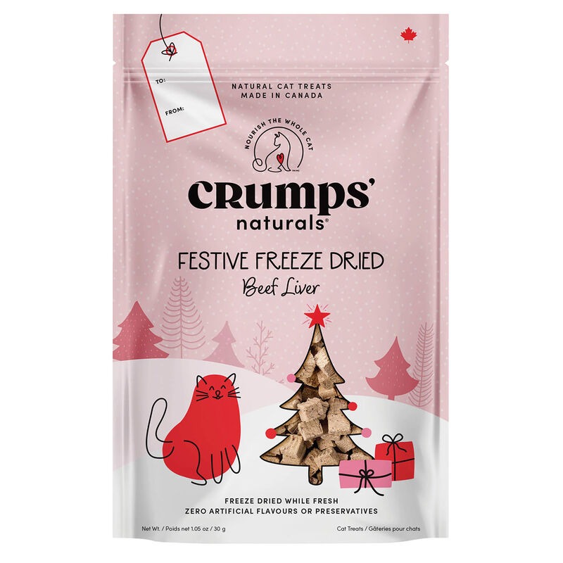 Crumps beef liver cat treats