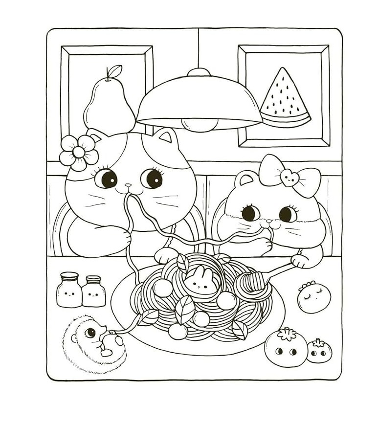 Cozy Coloring: Self-Care