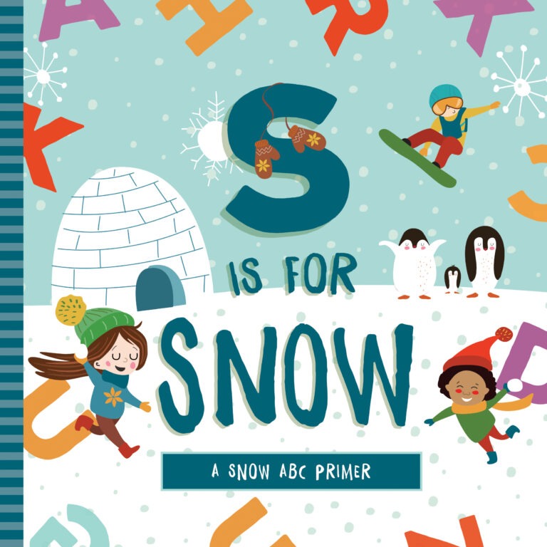 S is for Snow boardbook