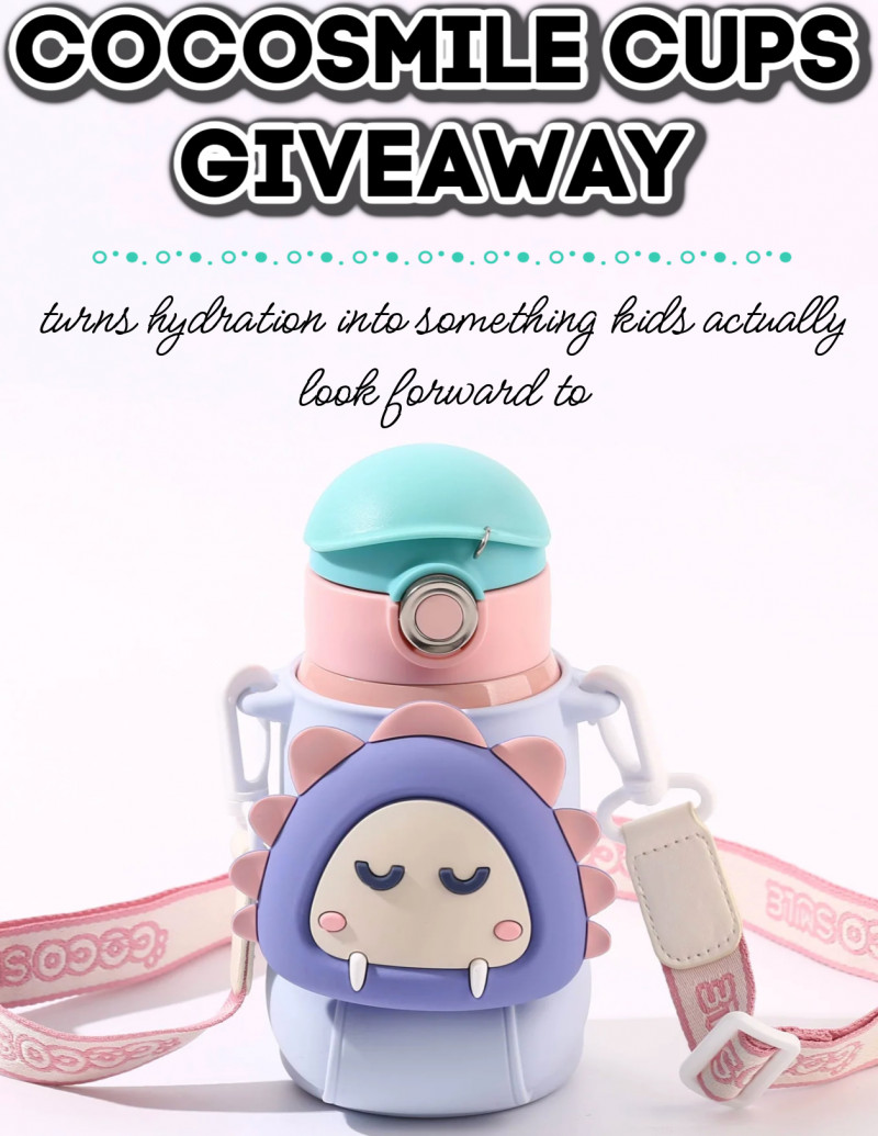 Cocosmile Cups Giveaway.