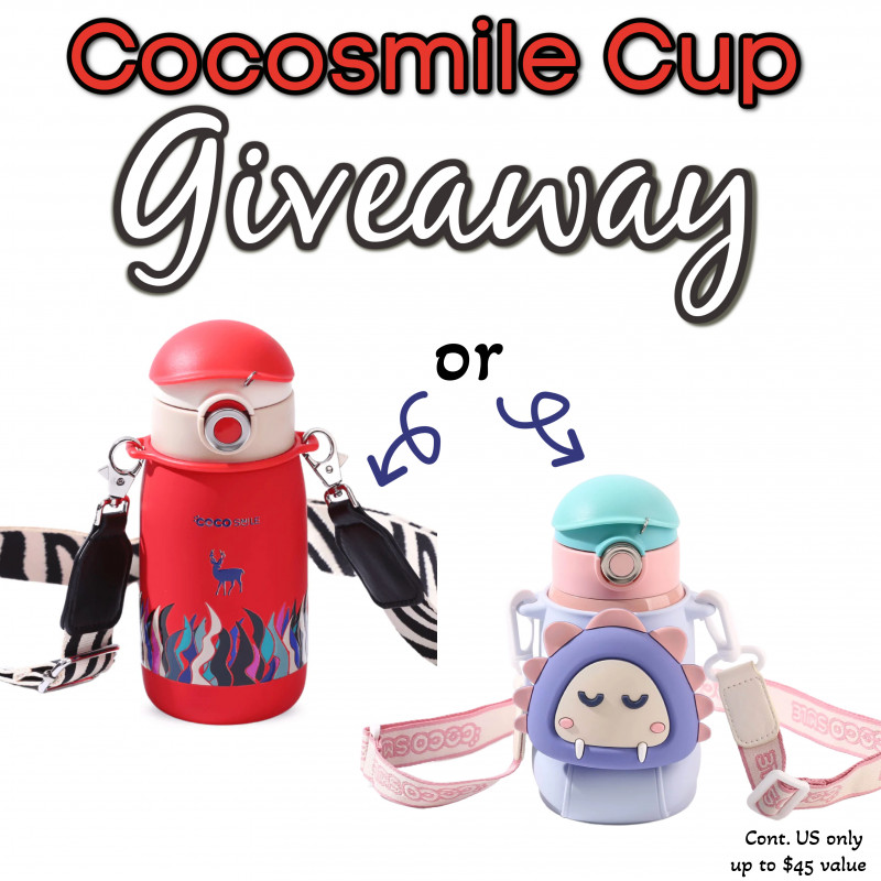 Cocosmile Cups Giveaway.