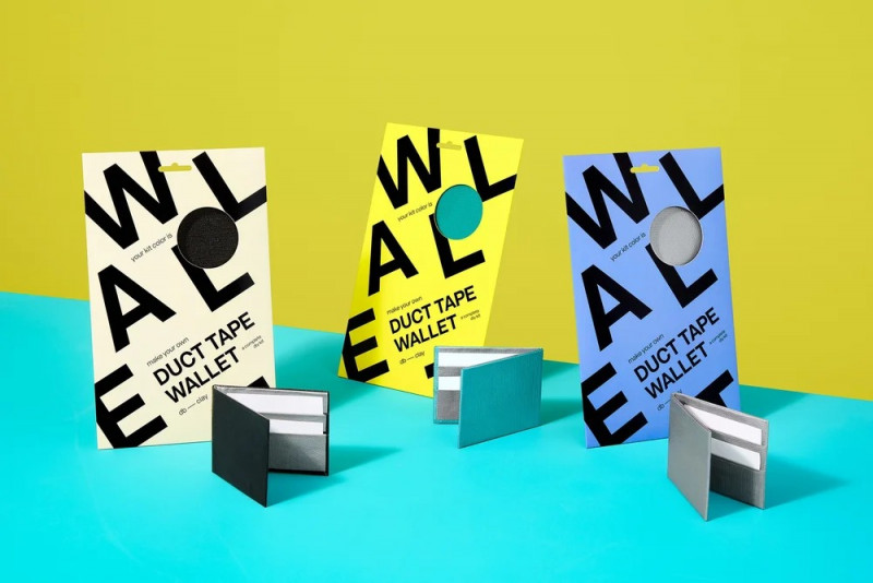 Duct tape wallet kit