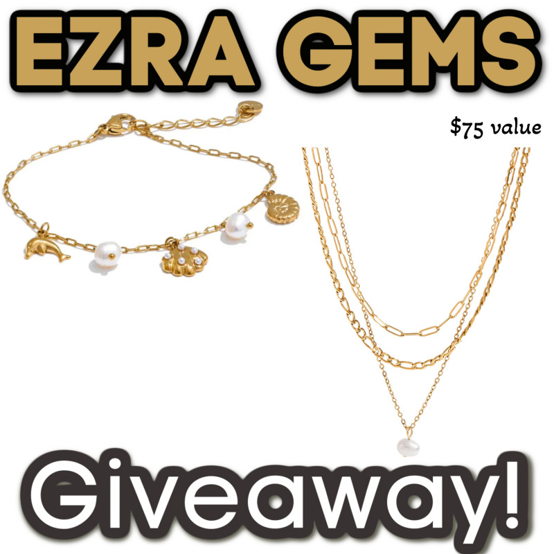 Ezra Gems Bracelet + Necklace Giveaway.