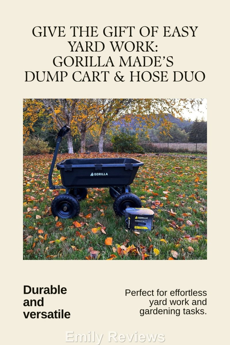 Gorilla Made, Yard Cart, Garden Hose, Yard Work