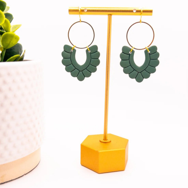 Fun All Clay, Handmade Earrings, Unique Gifts, Teen Stocking Stuffer, Adult Stocking Stuffers