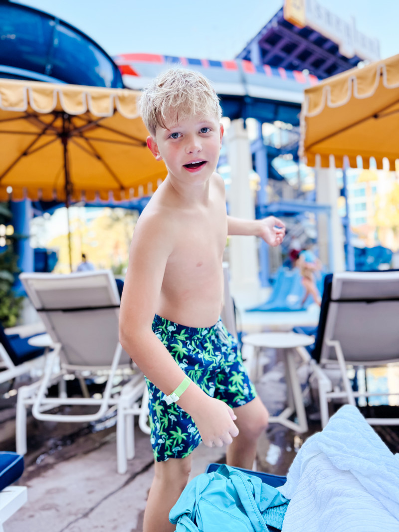 Tom & Teddy boys swim trunks