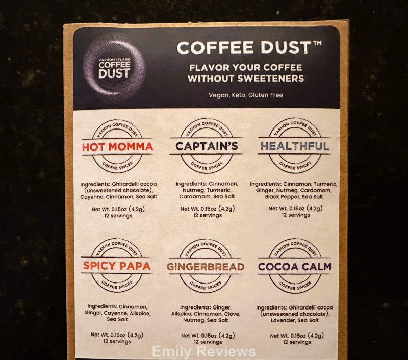 Vashon Island, Coffee Dust, Coffee Flavoring, Coffee-Lovers Gifts