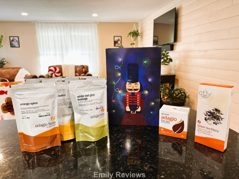 Sip Into Holiday Cheer With The Adagio Tea Advent Calendar Review & GIVEAWAY Adagio Tea, Tea Advent Calendar, Tea Gifts