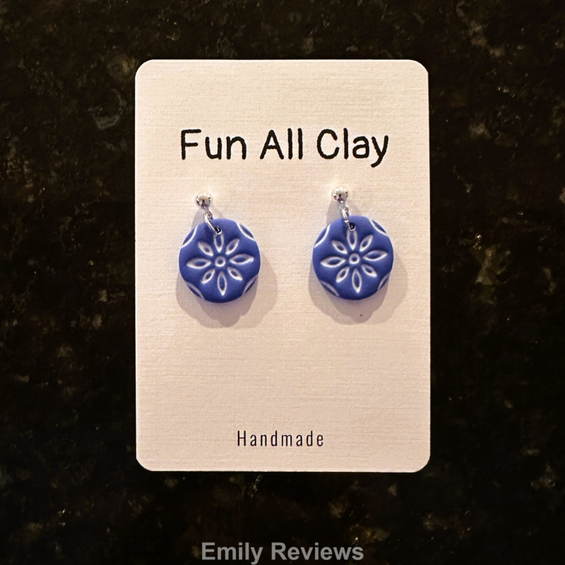 Fun All Clay, Handmade Earrings, Unique Gifts, Teen Stocking Stuffer, Adult Stocking Stuffers