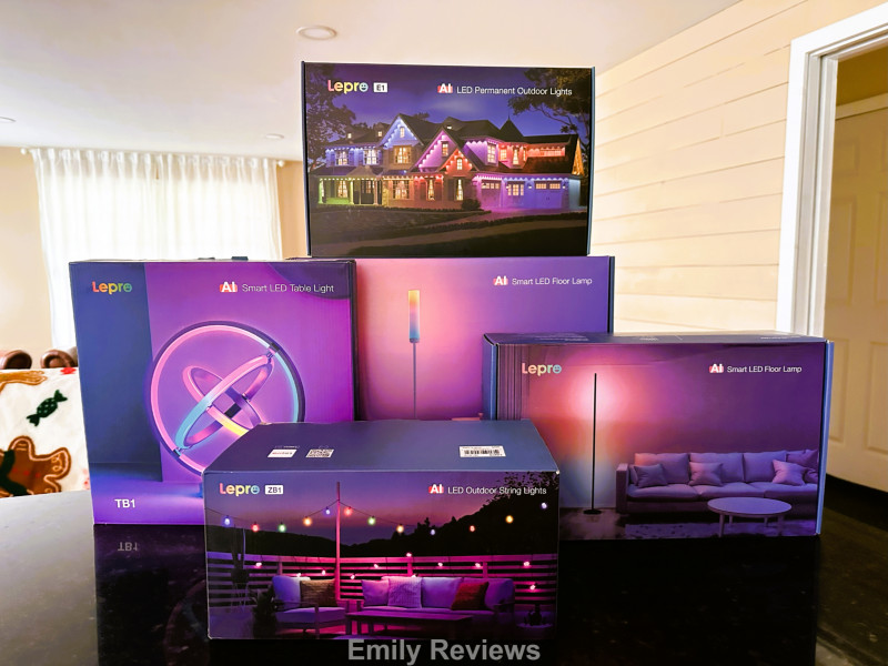 Lepro, AI Lighting, SMART Lighting, Outdoor Permanent Lights, Indoor Lamps