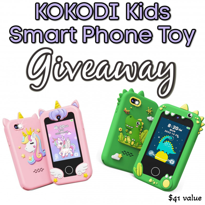 Kokodi Kids Smart Phone Toy Giveaway.