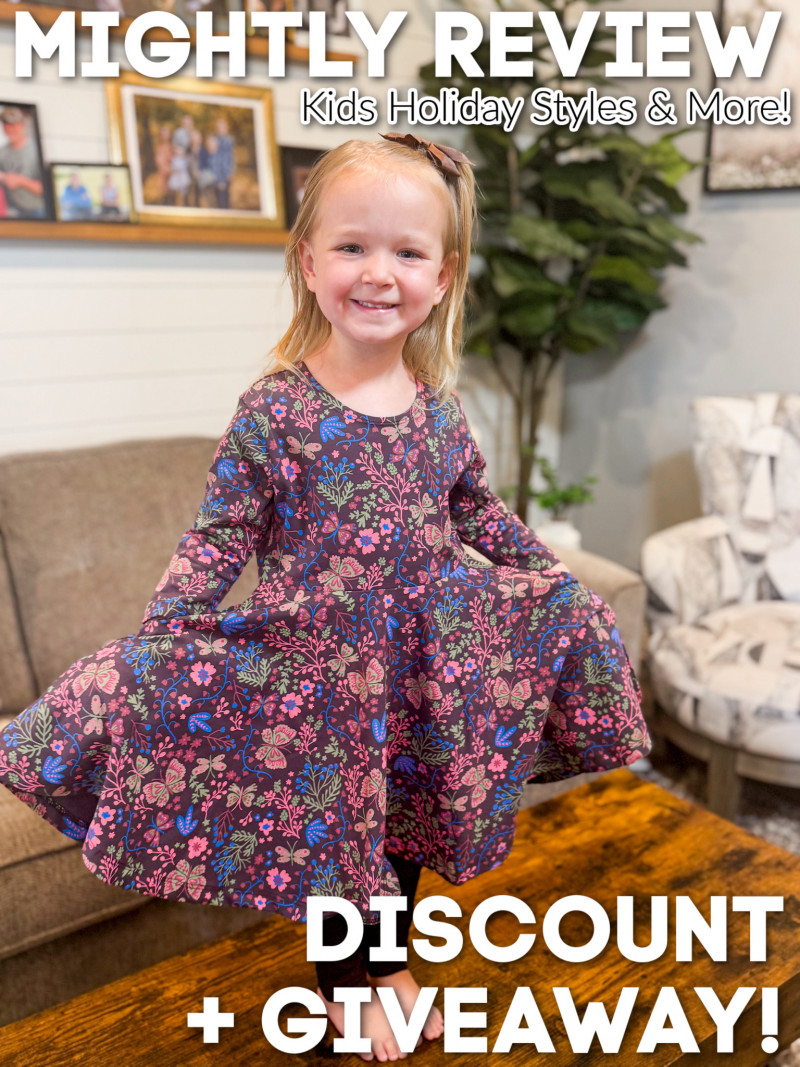 Mightly Review - Kids Holiday Styles & More! (+ Giveaway).