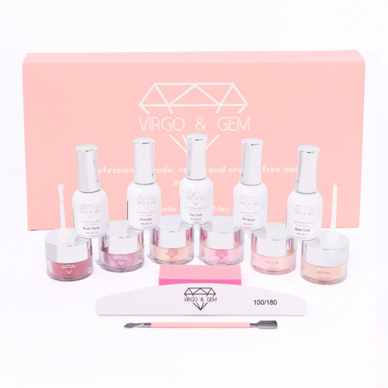 Virgo And Gem powder nail starter kit