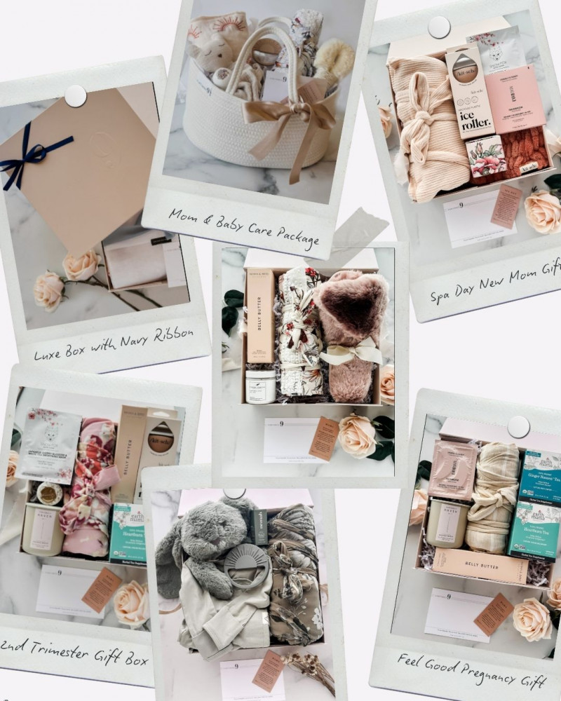 Nutured 9 Moon & Stars Baby Gift Basket Review.