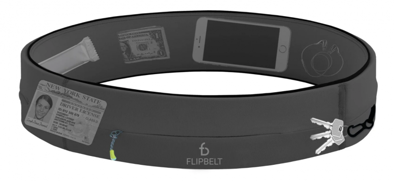 FlipBelt Zipper Running Belt.