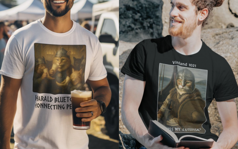 Viking Creatures Co. Nordic Humor T-Shirt Giveaway.