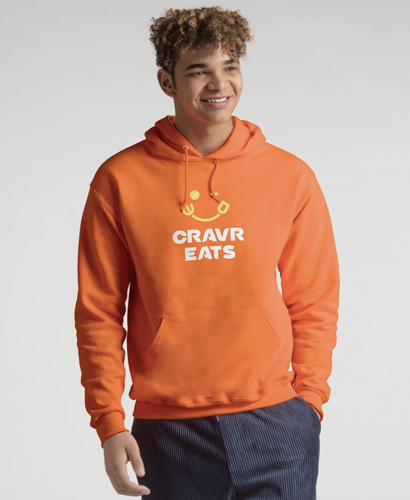 Vista Print NuBlend Hoodie.