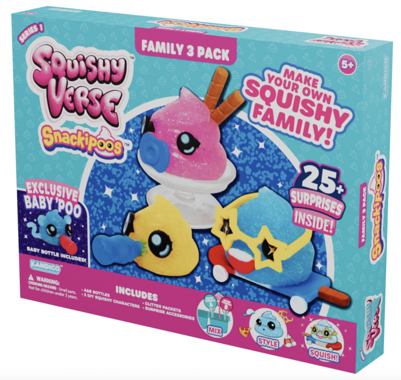 Meet the Kandico Squishyverse 3-Pack: The DIY Squishy Craze Kids Will Love This Holiday Season.