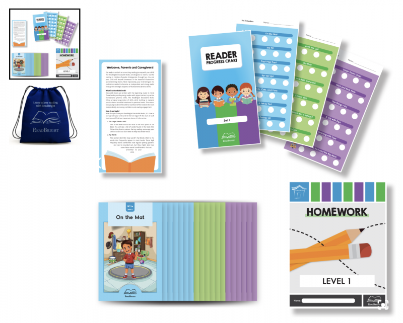 ReadBright Take Home Backpack.