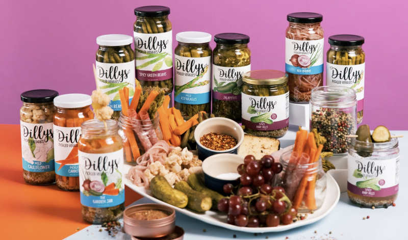 Dilly's Pickled Veggies.