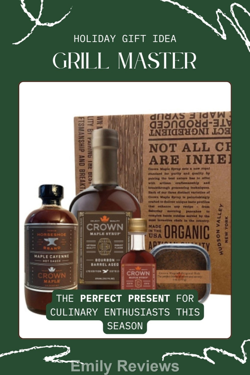 Crown Maple, Maple Syrup, Grilling Set, BBQ