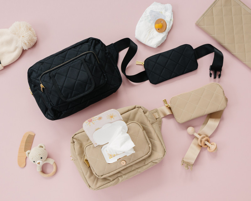Lion & Light - The Jetsetter Mini Diaper Bag.