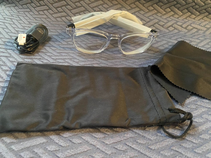 Lucyd Lyte Smart Glasses Moonbeam