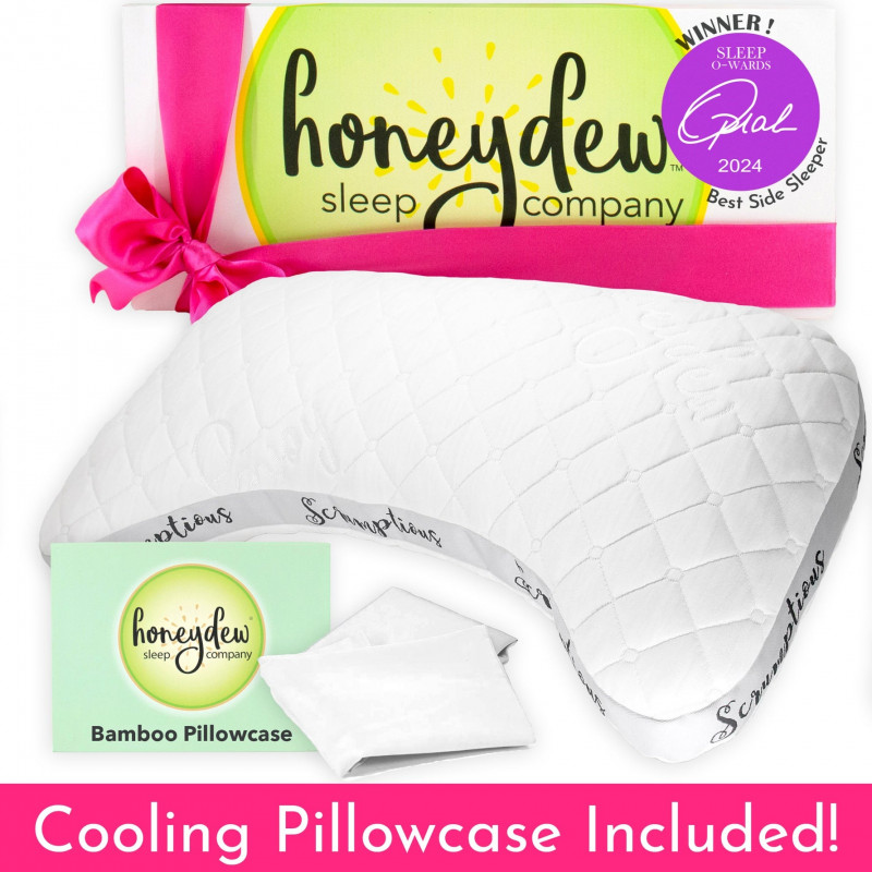 Honeydew side sleeper pillow