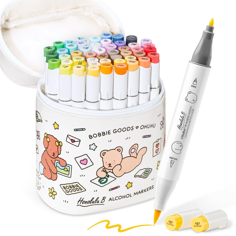Ohuhu + Bobbie Goods marker set